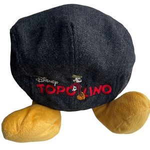 Disney Parks wool blend Irish cap Epcot Topolino Grey One Size fits most
